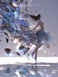 当你测试一块玻璃的硬度时，这块玻璃注定要碎配图