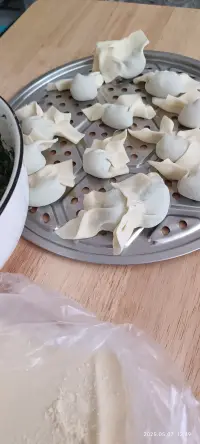 我们都不过是凡尘俗世里的普通人，成不了仙，脱不了俗。日子如流水般向前奔涌，柴米油盐才是生活的底色。在匆匆岁月里，得学会停下来，去拥抱热气腾腾的烟火日常。就像这晌午，自己动手包出来一碗皮薄馅大的馄饨，看馄饨在骨汤里沉浮，撒上葱花紫菜，咬一口，汤汁四溢，生活的滋味，便在这一口一口中慢慢品出。配图