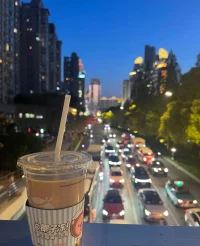 很有力量的一段话:“后来，我决定不再纠结一些事情，那些曾经日思夜想的人，和始终都没有答案的问题，突然就释怀了。我用执着，烧死了所有的幼稚和任性，那片荒野，慢慢长出了理智、冷漠和清醒。”配图