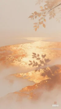 墨 ?

山有頂峰，湖有彼岸，

人生旅途，萬物皆有回轉(zhuǎn)。

如果你正在經(jīng)歷苦澀，

那么請相信，一切終有回甘！配圖