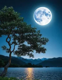 安静的夜晚，心事都如泉水往外冒。配图
