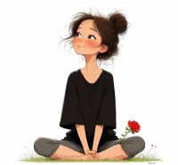 余生沒那么長，不用一味的付出，去慣得寸進尺的人，請忠于自己，活得像最初的模樣配圖
