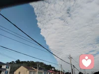 泾渭分明的云海与蓝天，让我们想到了什么？评论区聊聊。