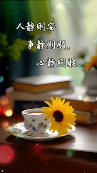 　　以一颗宁静的心去拥抱世界的喧嚣，你会发现，生活其实比你想象的更加简单纯粹。