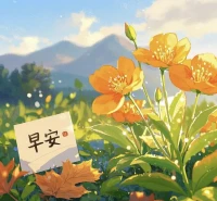 早安呀～愿你在平凡的日子里，找到閃閃發光的快樂配圖