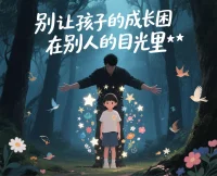 别让孩子的成长困在别人的目光里。比起完美的分数、耀眼的才艺、得体的穿搭，更值得我们珍视的，是孩子心底的好奇与热爱，是受挫时的韧性，是面对世界的善意。那些看不见的内在力量，才是支撑他们走得更远的底气。蹲下来，听听他们的梦想，抱抱他们的脆弱，让成长回归最本真的模样。配图