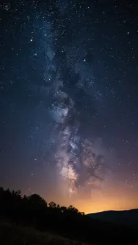 這片星空是心之鏡，接納情緒起伏，方得平和。配圖