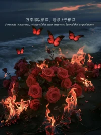 原来真的有人出现，只是为了陪你走一段短暂又美好的时光，然后又用很长很长时间去遗忘。
思而不语，念而不忘，想而不见，爱而不得。纵然我有千万种想见你的念头，却再也找不到一个能见你的身份。配图