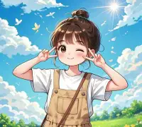 請記得，首先你要快樂，其次都是其次。配圖