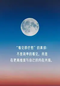 生活，如一面鏡子，心中有，便有；? ??心中無，便靜；? ??心中空，便悟。? ?學會微笑，學會面對，學會放下，? ??讓一切隨心，隨意，隨緣。配圖