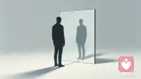人类的欲望总是包含着对他人的模仿和嫉妒，因为自我本质上是由他人的视线和影像构成的。配图