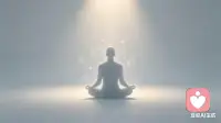 冥想不是驱除杂念，而是做一个安静的观察者。看见念头来，不追；看见念头走，不留。你不需要控制一切，只需要允许一切发生，然后稳稳地回到当下。真正的平静，不是从来没有杂念，而是在杂念中，依然能守住自己的中心。配图