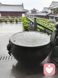 雨中配图