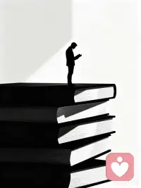 真正的阅读，会挑战你的思维，重新认识自己；所以，书读的多不一定是好事。配图