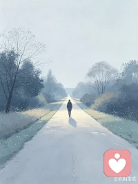 生命本是一段孤独的旅行，所有的关系都是一场阶段性的陪伴，仅此而已。配图