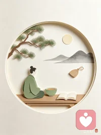 人生的下半场，舍去包袱，享受独处，难得糊涂，性格变柔，好好养自己。