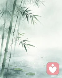 疼是风过竹，痛是雨打萍。
竹不藏风，萍不留雨。
