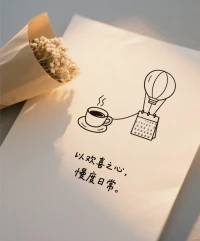 松弛一點，生活不會因為你心弦緊繃而事事順遂。
松弛有度，人生才會更快樂。配圖