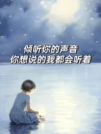 在這里，你可以毫無保留地傾訴，無論是工作的壓力、生活的煩惱，還是愛情的困惑，在這里你可以打開心扉，不用怕被任何人嘲笑，我愿做你最忠誠的傾聽者，我都會(huì)用心聆聽！
如果你剛好也需要，我在這里隨時(shí)歡迎你的到來?。∨鋱D