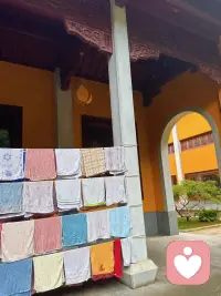 寺里抹布各有五颜六色，有趣灵魂各有独特光芒。有人爱山川河流，灵魂里藏着远方的风；有人酷爱烟火日常，把日子过成了诗；有人喜欢奇思妙想，总能从平凡里挖出惊喜；有人高冷如月下松，有人热情似骄阳——这世间所有的灵魂，本就该各有千秋，不必相同，这才是最动人的风景。配图