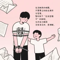 ?生活拋來(lái)的難題，不需要立刻給出滿分答案。暫時(shí)放下“應(yīng)該堅(jiān)強(qiáng)”的枷鎖，允許自己脆弱，這里的傾聽(tīng)沒(méi)有評(píng)判，只有理解。配圖