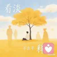 把你在意的东西看淡一点，有些事有些人，只要你不在乎，就伤害不到你。