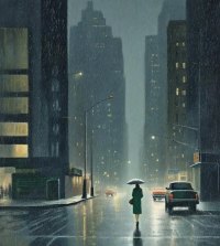 下雨的感觉真好，又可以心安理得的颓废一天配图