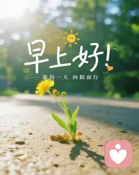 人生如长卷，
不必急于绘满，
一笔一划，皆是风景。
心态对了，事就顺了。[玫瑰]