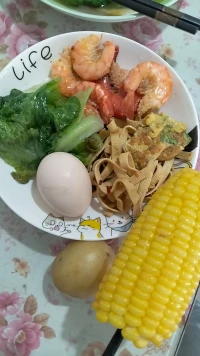 端午碰上六一

减脂餐怎么吃？

以为很难

然而还是做到了

点个小赞赞🤣👍