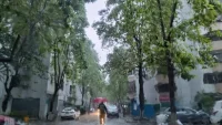 趁著雨天試試雨中漫步

可以離自然更近

腳踩大地要踩實一點，以免滑倒

手拿雨傘

眼睛看著周圍的一切

耳朵聽著雨聲

聞到泥土的氣息

觀察自己的內心