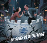 隨著現代生活節奏的日益加快，獨立開放，自主的婚戀觀開始改變人們對婚姻的原有認識。婚姻這座圍城更像瓷器，看似精美，實則脆弱一不小心就會摔得粉碎配圖