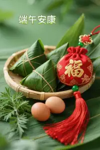 龍舟競(jìng)發(fā)，粽香傳情！祝你在這個(gè)傳統(tǒng)佳節(jié)里，收獲滿(mǎn)滿(mǎn)的喜悅與溫暖，未來(lái)的日子“粽”有好運(yùn)相伴，端午安康！配圖