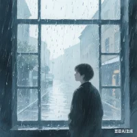 雨滴敲打窗欞，奏響自然樂章。站在窗前，看雨絲如簾，世界朦朧而詩意。雨水沖刷著街道，也仿佛洗滌著內心的塵埃。那些未說出口的話語，那些縈繞心頭的愁緒，在雨聲中漸漸沉淀，帶來片刻的寧靜與釋懷。配圖
