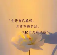 每個人的心里都有一片海，海的深處總是波濤洶涌。所以允許自己脆弱。也允許萬物穿過，就是天空一般，一會兒會有一片烏云飄過，一會兒又會露出霞光，一會又有一片彩云，而天空永遠在那里，沒有改變。配圖
