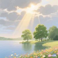 生活或許會有風浪，但心中的陽光永遠不會熄滅。配圖