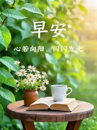 早安配圖