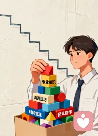 我一开始接触新工作时，需要大量的能量，其实是为了工作状态的启动和突破进行积累，也是在为了形成属于自己的体系而做准备。一旦体系能够彼此支撑，那么它的运转就会变得越来越容易，工作效率也会越来越高。配图