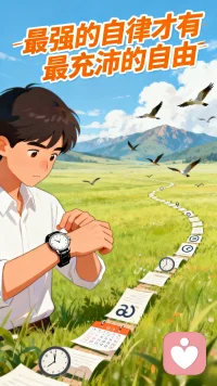 无论何种时间管理方法，也无论何种心理建设方法，最强的自律才有最充沛的自由，正如管理学大师彼得·德鲁克所说：“认识你的时间，是每个人只要肯做就能做到的，这是一个人走向成功的有效的自由之路。配图