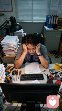 有的人非常想做好自己的工作，但对所需的资源掌控不足，不能以最有效的方式开展工作。此时可能会感到深深的挫败与压力，如果还有较强的责任心，那么在这种条件下，心理重压感和无奈感会更强。配图