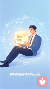 当你拥有独特的、能为公司带来重大贡献的价值时，你就拥有了更多表达真实自我、维护个人边界的资本，能在复杂的职场人际中更从容地保持平衡