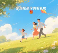 別讓手機偷走親子時光，別用忙碌敷衍愛人。 
陪伴，是家庭最珍貴的禮物。配圖