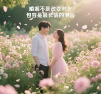 婚姻不是改变对方，是接纳彼此的不完美。 
携手成长，才是最长情的浪漫