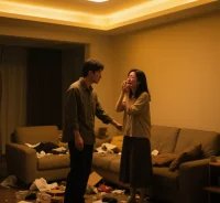 夫妻吵架后，主动和解不是认输，是更在乎。
 别让冷战伤害彼此。
​