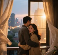 夫妻吵架后，主动和解不是认输，是更在乎。
 别让冷战伤害彼此。
​