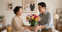 婚姻如盆栽，需要澆水、施肥、修剪。
 用心經營，才能綻放最美的花。配圖