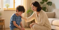 ??孩子說謊成性，拆穿了還死不承認？

?別追問“為什么騙我”，換成“媽媽知道你怕挨說，其實說實話更輕松”，給孩子坦白的安全感。配圖