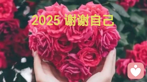 2025谢幕前，先谢谢自己
