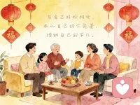 其实人生最珍贵的，从不是活成别人期待的样子，而是在岁月里，慢慢接纳自己、善待自己。
新春启序，愿你卸下所有的拘谨与内耗，大大方方做自己，不慌不忙，向阳生长。
春节是团圆的时节，更是接纳自己的时节。
走亲访友的相聚中，或许会有旁人的期许与打量，或许会有不自觉的攀比与焦虑，但请记得，每个人都有自己的人生节奏，不必因为他人的脚步，打乱自己的前行步伐。
团圆的意义，从来不是活成别人眼中的“完美”，而是无论好坏，都能被温柔接纳，更是我们能坦然接纳自己的所有模样。
趁着新春闲暇，放下疲惫与内耗，与自己好好相处，承认自己的不完美，接纳自己的平凡，这便是新春里最珍贵的成长。配图