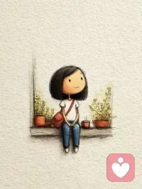 不必讨好，不必将就，不必为难自己。配图