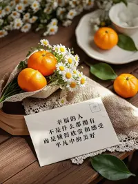 幸福的人，不是什么都擁有，而是懂得欣賞和感受平凡中的美好。
 
人生真正的幸福，不過就是萬家燈火的溫暖、和柴米油鹽的真實...配圖